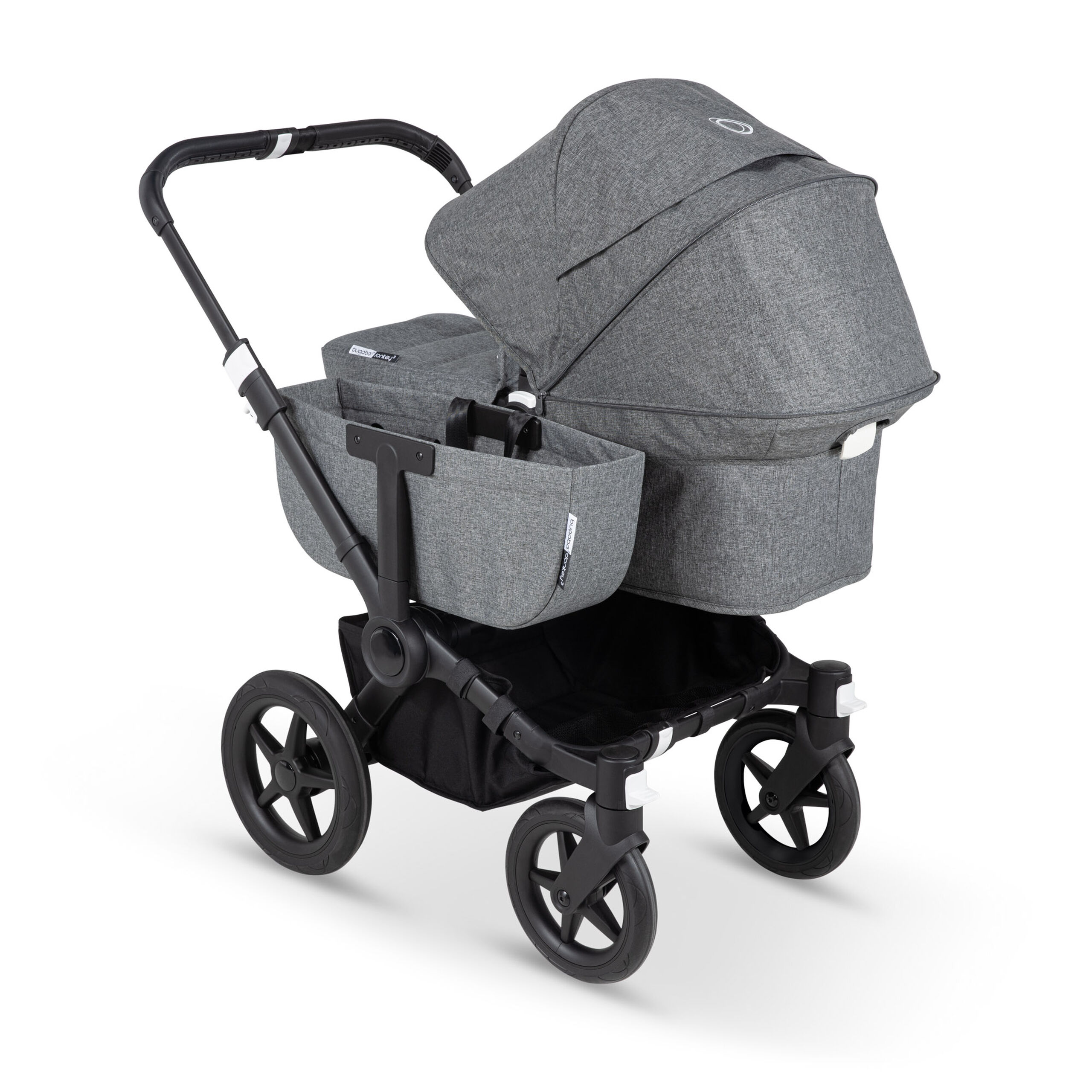 Bugaboo Donkey3 sun canopy GREY MELANGE - Thumbnail Slide 19 of 22