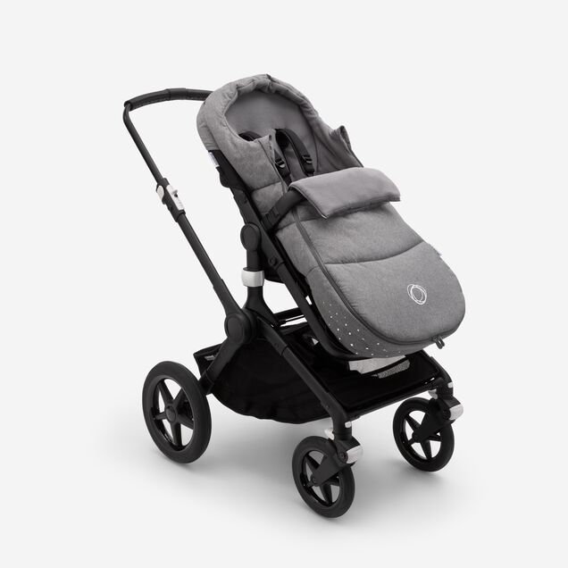 Refurbished Bugaboo Footmuff GREY MELANGE - Main Image Slide 3 of 7