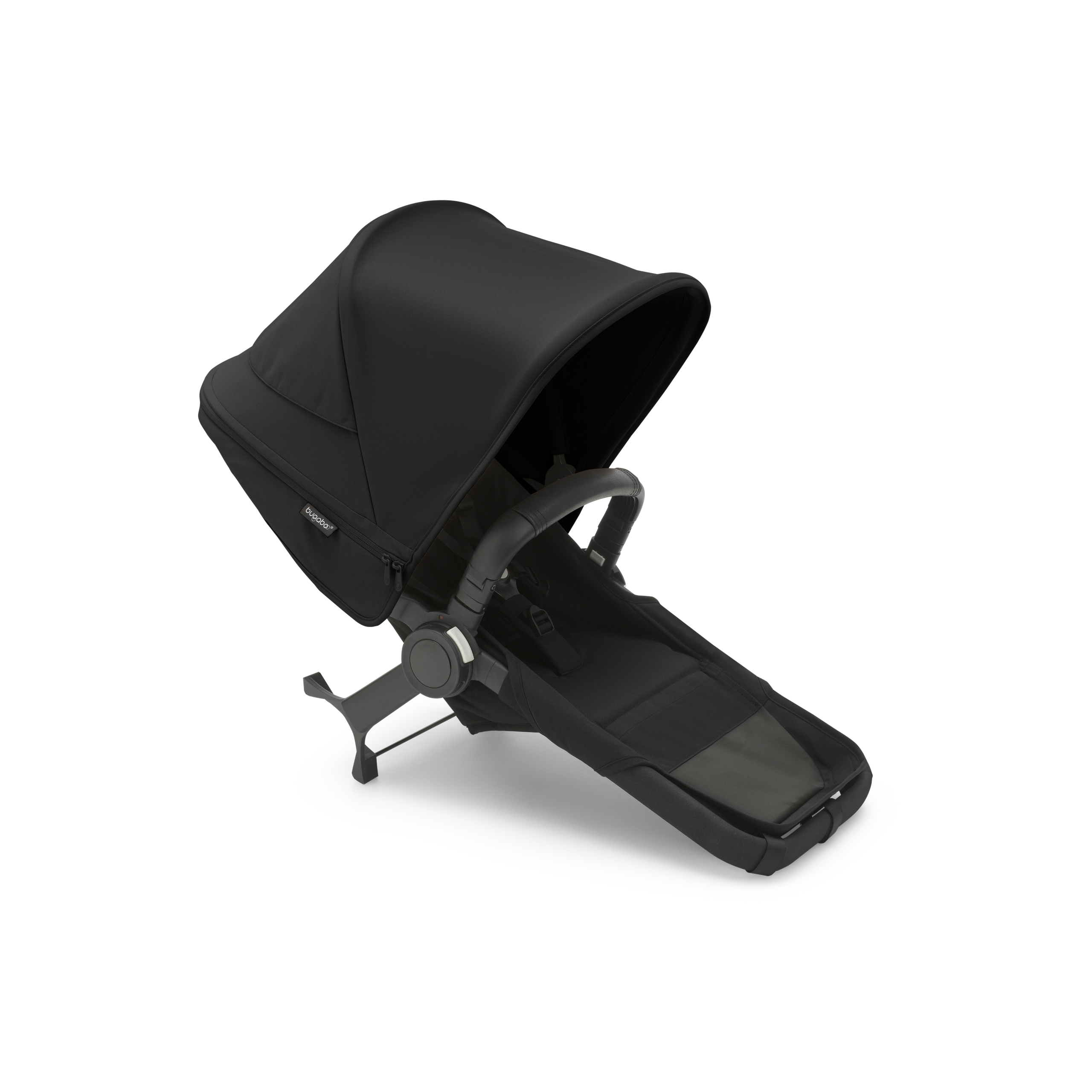 Bugaboo Donkey 5 Duo extension complete RW fabric NA MIDNIGHT BLACK-MIDNIGHT BLACK - Thumbnail Slide 2 of 2