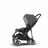 Bugaboo Bee 5 travel system grey melange sun canopy, grey melange fabrics, black base - Thumbnail Slide 8 of 19