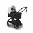 Bugaboo Dragonfly Plus 2-in-1 stroller black base, heritage black fabrics, misty white sun canopy - Thumbnail Slide 2 of 11
