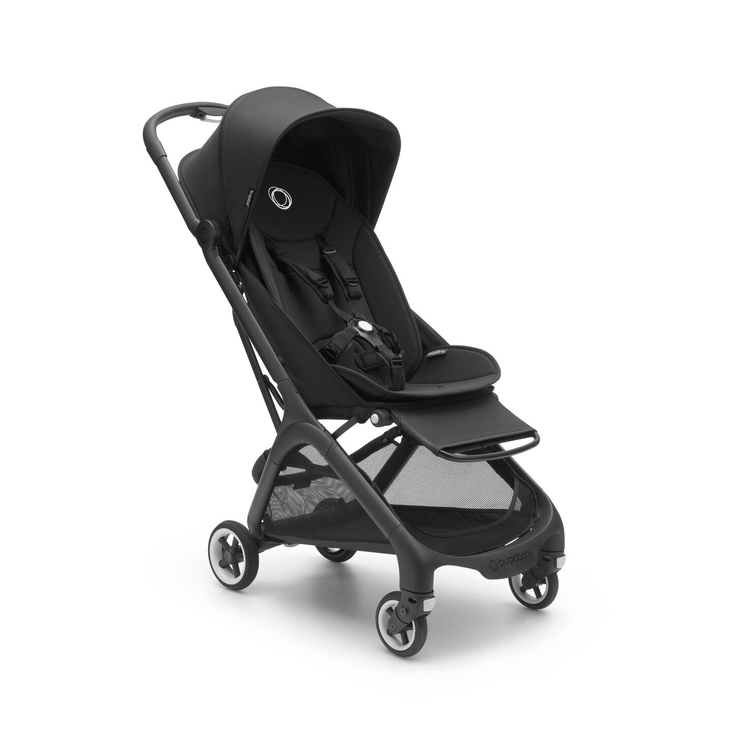 Bugaboo Butterfly seat pushchair Midnight black sun canopy, midnight