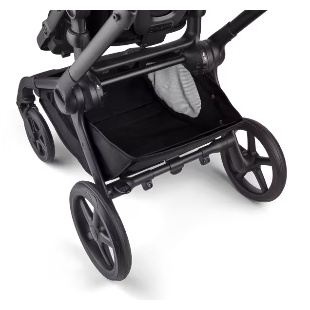 Bugaboo Kangaroo tandem stroller black base, forest green fabrics, forest green sun canopy test - Main Image Slide 14 of 18