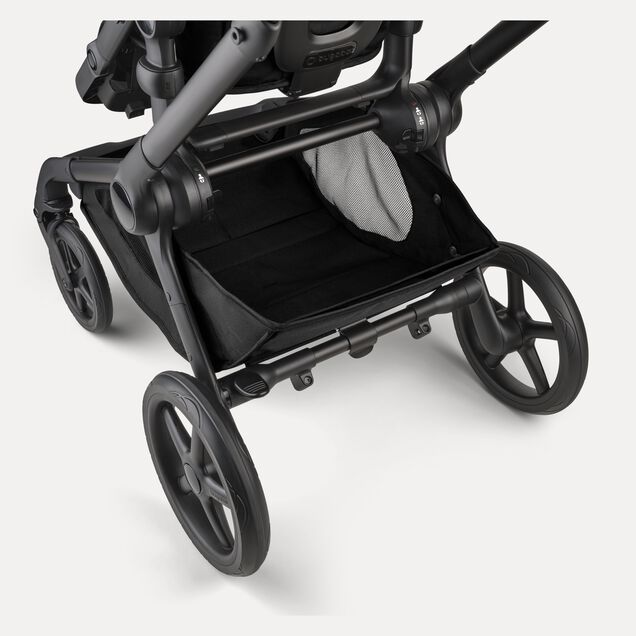 Bugaboo Kangaroo tandem stroller black base, forest green fabrics, forest green sun canopy test - Main Image Slide 14 of 18