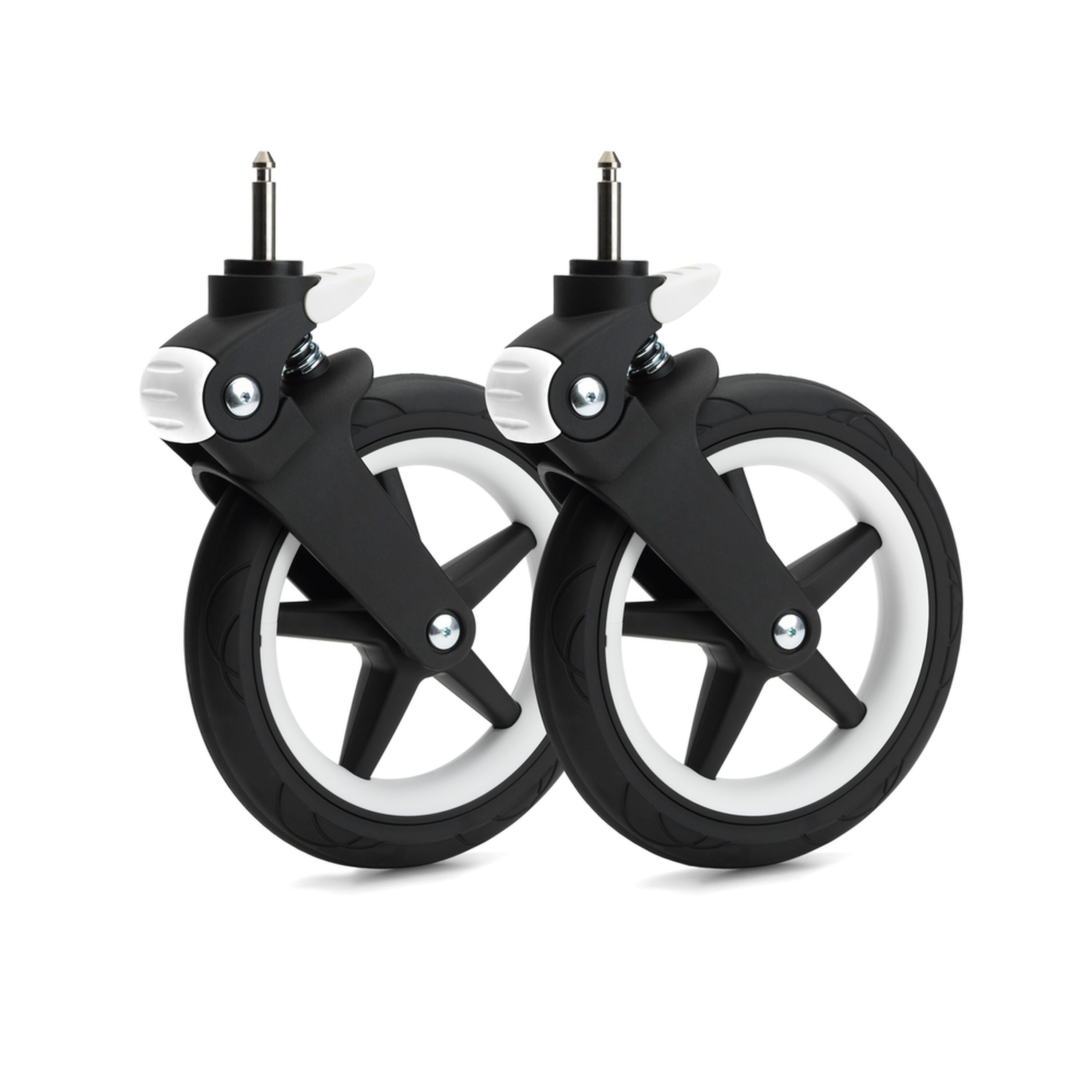 Refurbished Bugaboo fox wheel caps WHITE - Main Modal Image Slide 2 of 2