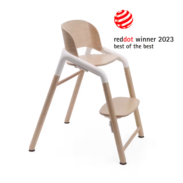 Bugaboo Giraffe chair in neutral wood/white. - Main Image Slide 1 of 9