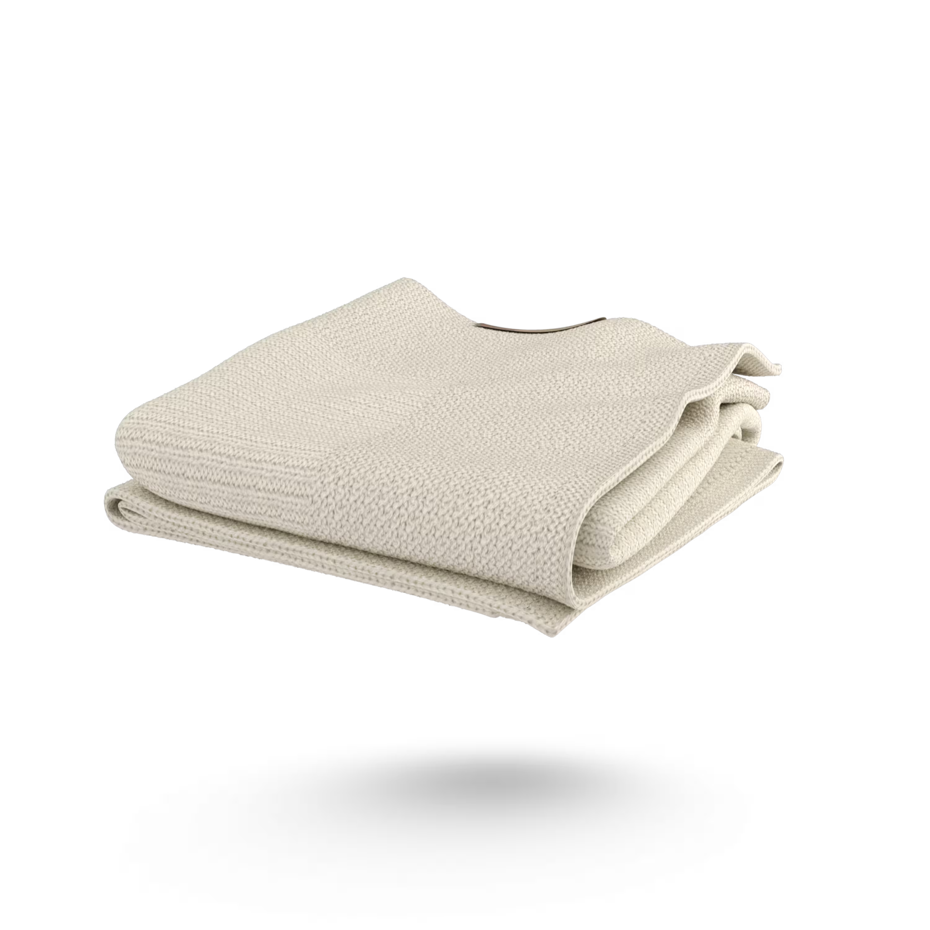 Bugaboo Soft Wool Blanket OFF WHITE MELANGE - Main Modal Image Slide 5 of 9
