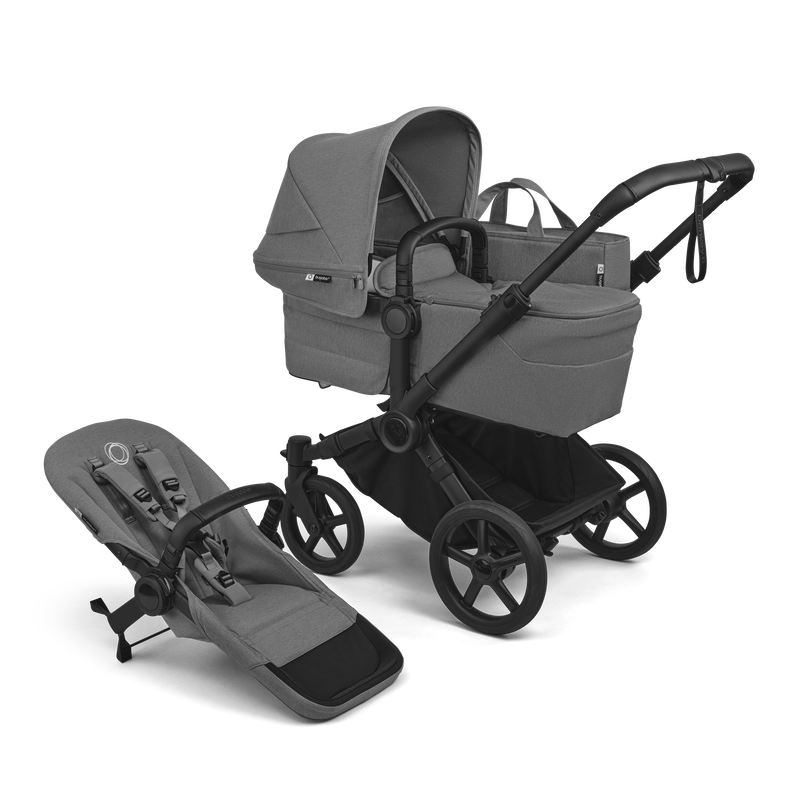 Bugaboo Donkey 6 2-i-1-vagn -  Moon Grey Klädsel
