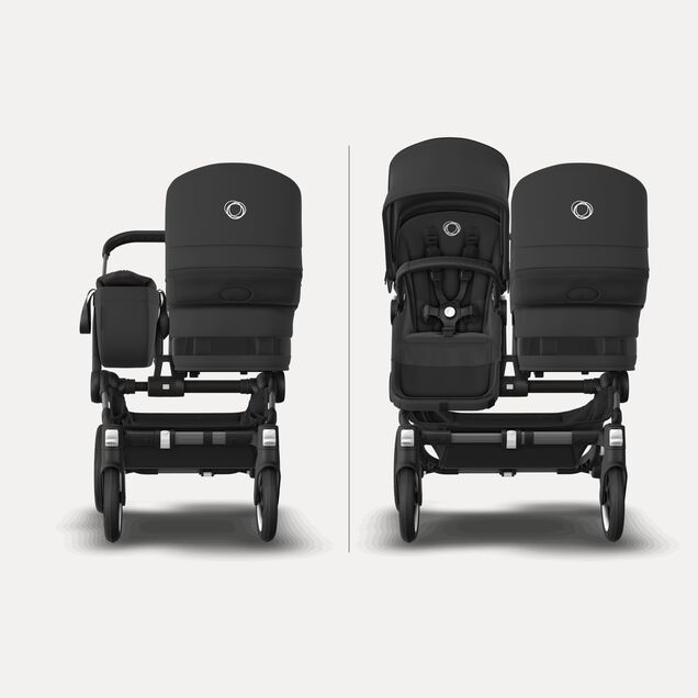 Bugaboo Donkey 5 Mono 2-in-1 stroller black base, desert taupe fabrics, desert taupe sun canopy - Main Image Slide 8 of 12