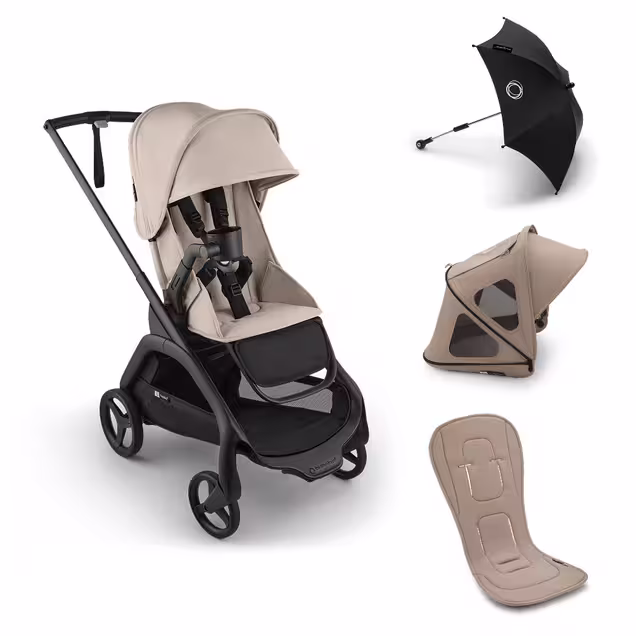 Bugaboo Dragonfly Plus Seat Stroller Warm Weather Bundle - Main Image Slide 1 of 5