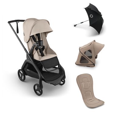 Bugaboo Dragonfly Plus Seat Stroller Warm Weather Bundle
