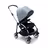 Bugaboo Bee 6 seat stroller vapor blue sun canopy, black fabrics, aluminium base - Thumbnail Slide 1 of 2