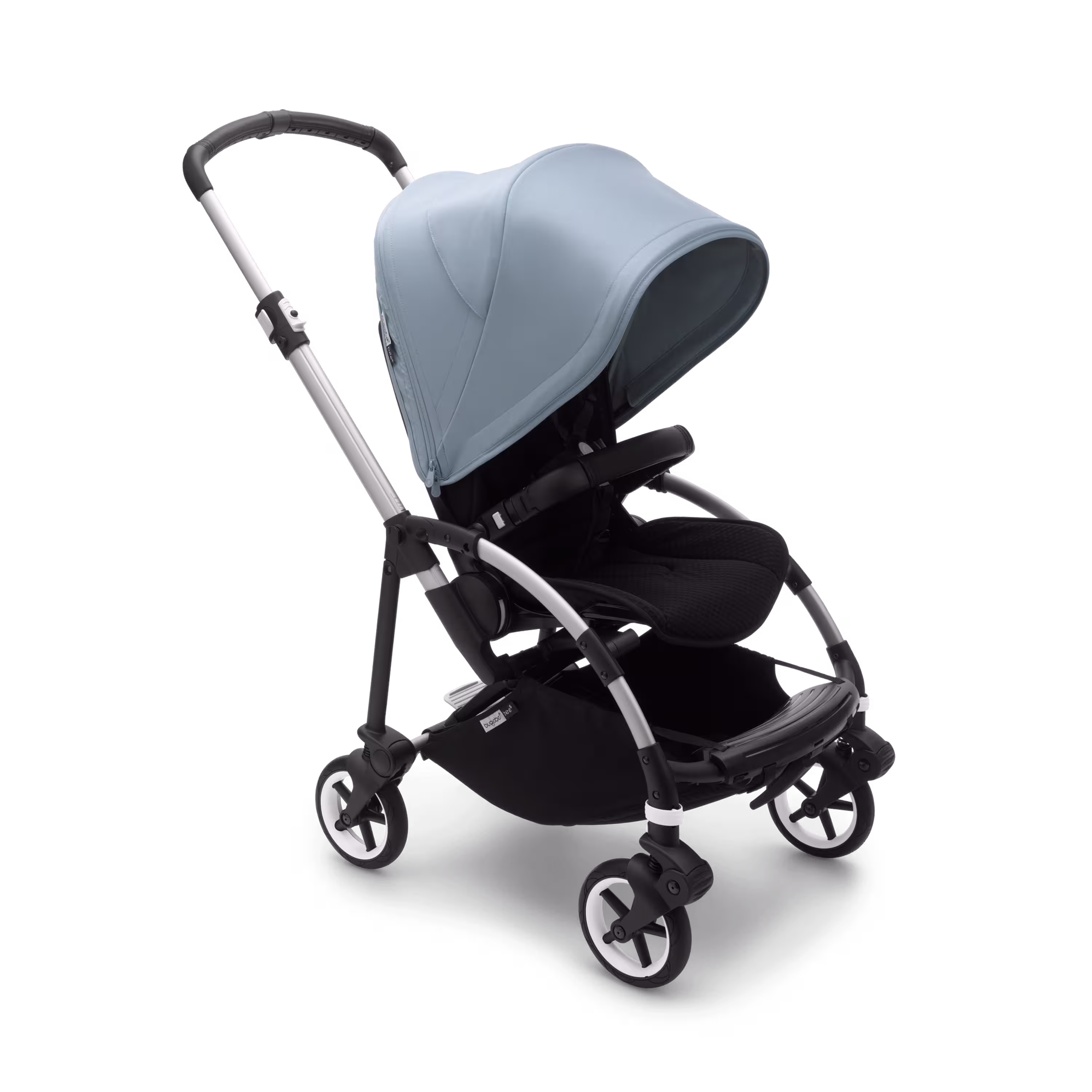 Bugaboo Bee 6 seat stroller vapor blue sun canopy, black fabrics, aluminium base - Main Modal Image Slide 1 of 2