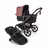 Bugaboo X Artipoppe Fox 5 Renew Limited Edition 2-in-1 pushchair black base, heritage black fabrics, bugaboo x artipoppe sun canopy - Thumbnail Slide 1 of 10
