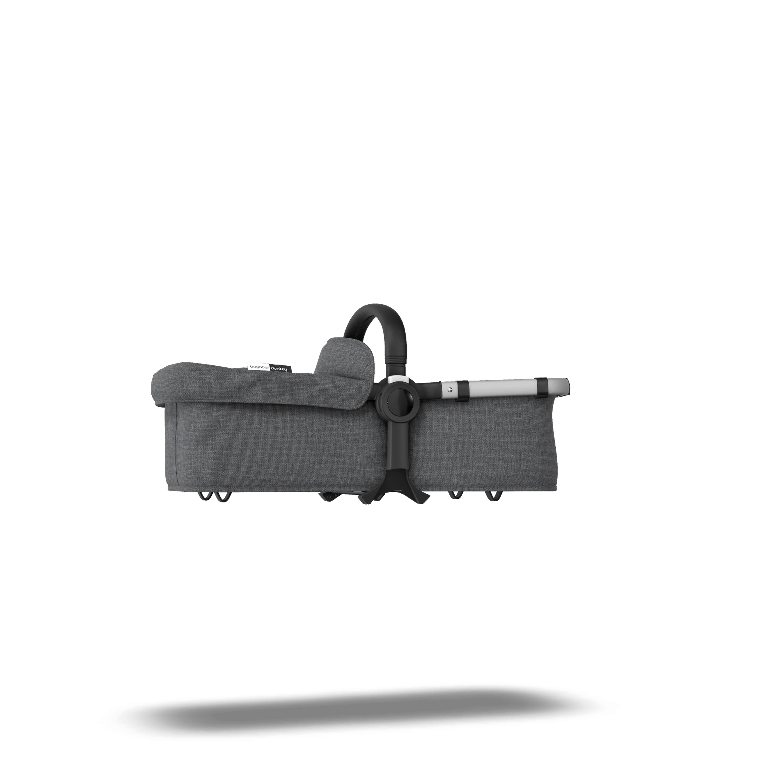 Bugaboo Donkey2 Bassinet Fabric Complete ASIA GREY MELANGE - Thumbnail Slide 6 of 6