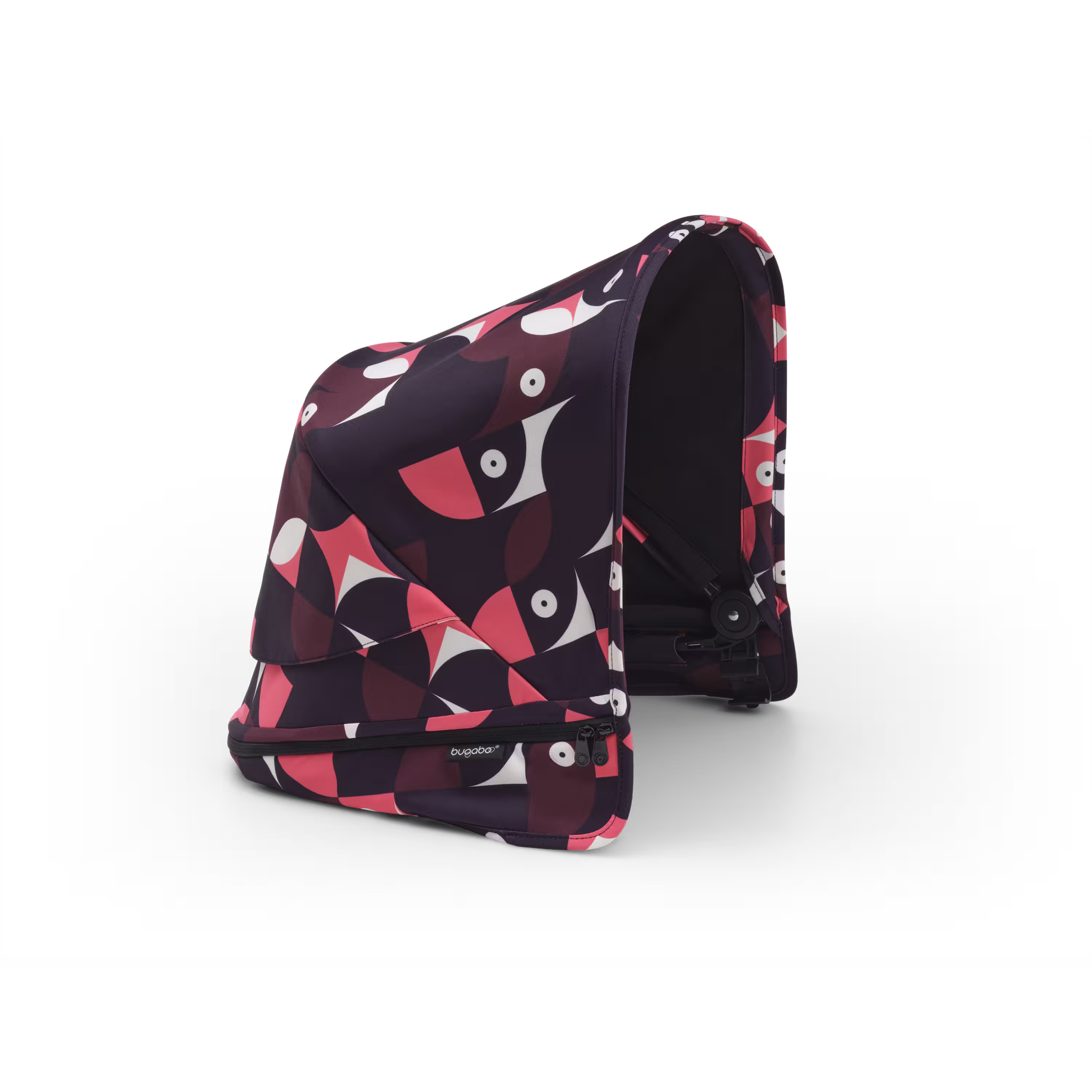 Bugaboo Donkey 5 sun canopy Animal Explorer PINK/ RED - Main Modal Image Slide 1 of 3