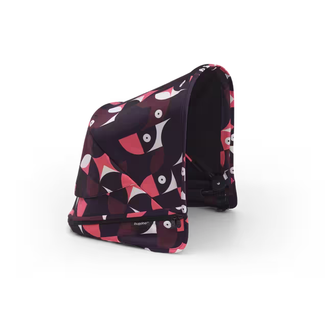 Bugaboo Donkey 5 sun canopy Animal Explorer PINK/ RED - Main Image Slide 1 of 3