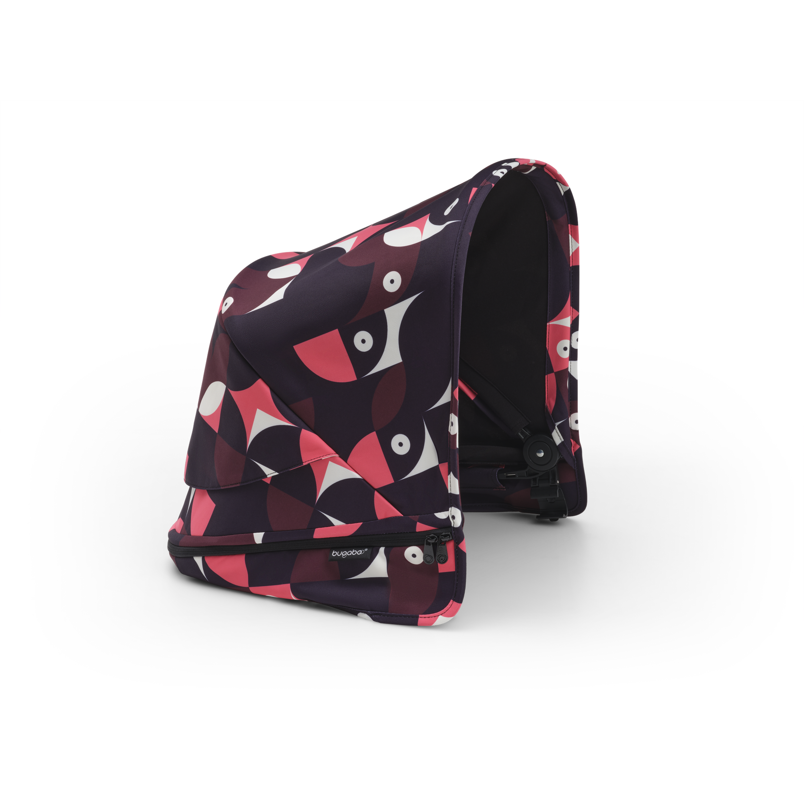 Bugaboo Donkey 5 sun canopy Animal Explorer PINK/ RED - Thumbnail Slide 1 of 3