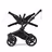 Bugaboo Donkey 6 double stroller black base, deep indigo fabrics, deep indigo sun canopy  - Thumbnail Slide 7 of 9