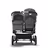 Bugaboo Donkey 3 Duo travel system grey melange sun canopy, grey melange fabrics, aluminium base - Thumbnail Slide 9 of 14