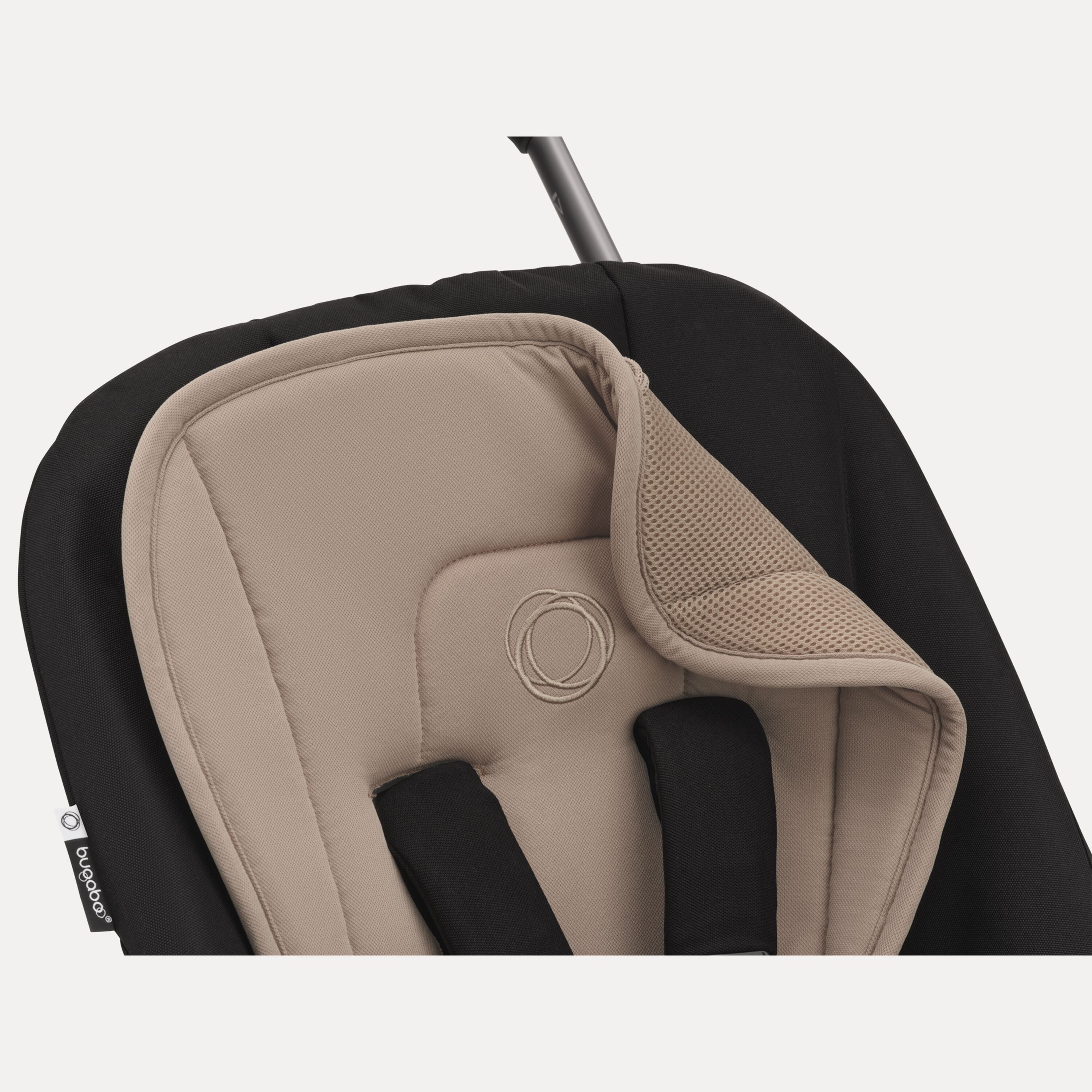 Bugaboo dual comfort seat liner DUNE TAUPE - Main Modal Image Slide 3 of 3