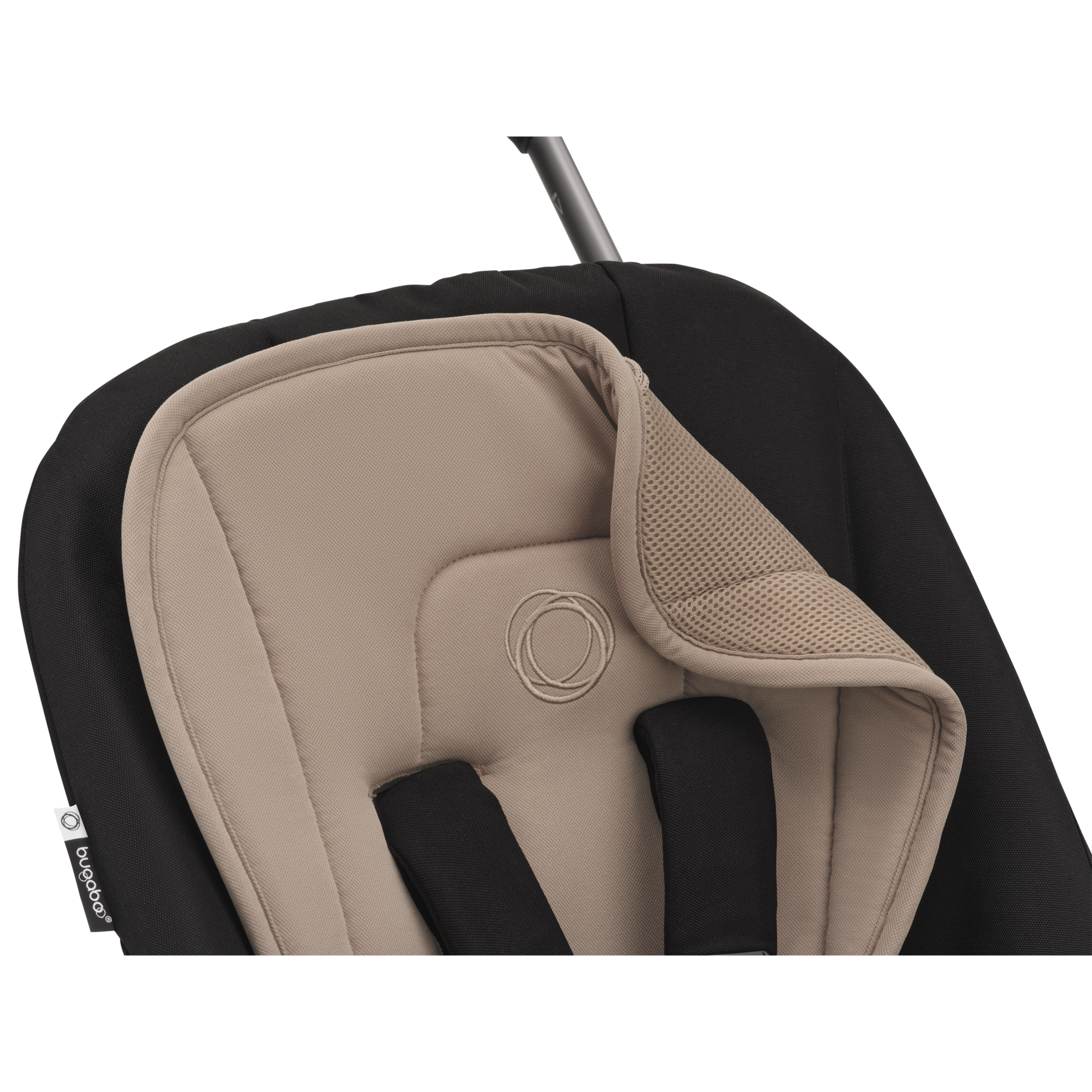 Bugaboo dual comfort seat liner DUNE TAUPE - Thumbnail Slide 3 of 3