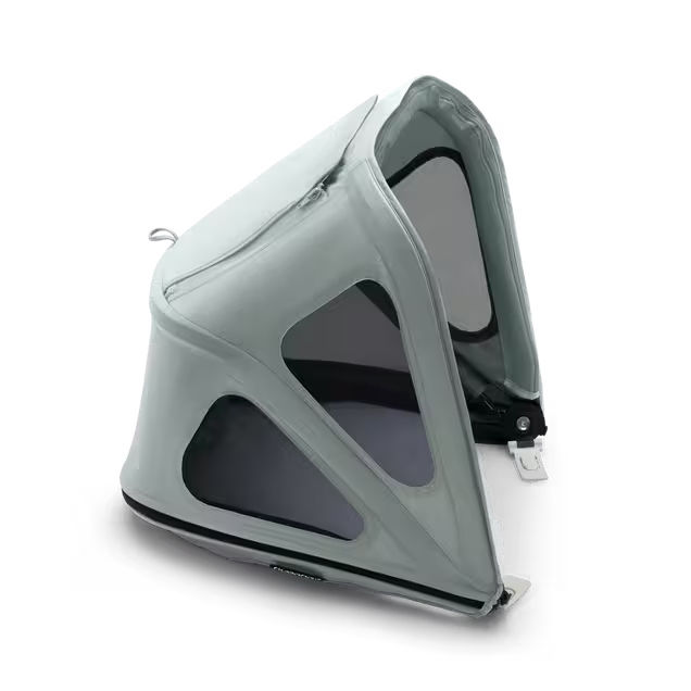 Refurbished Bugaboo Bee breezy sun canopy Pine green - Main Image Slide 1 of 4