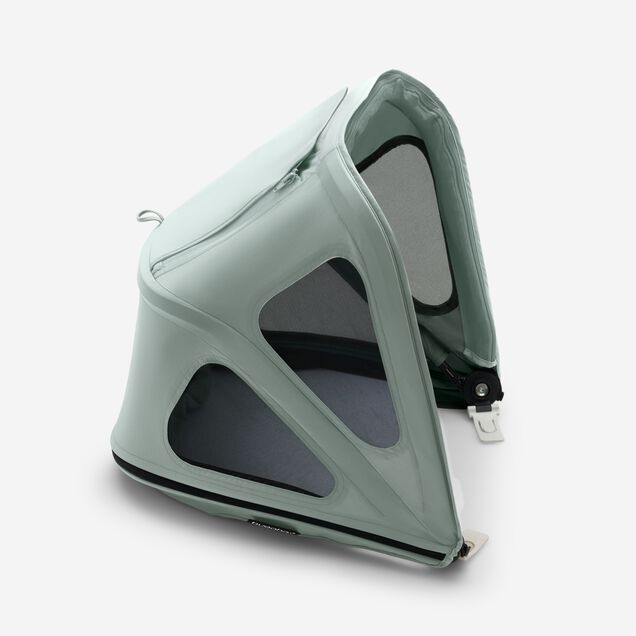 Refurbished Bugaboo Bee breezy sun canopy Pine green - Main Image Slide 1 of 4