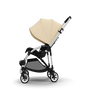 Bugaboo Bee3 sun canopy OFF WHITE (ext) - Thumbnail Slide 7 of 8