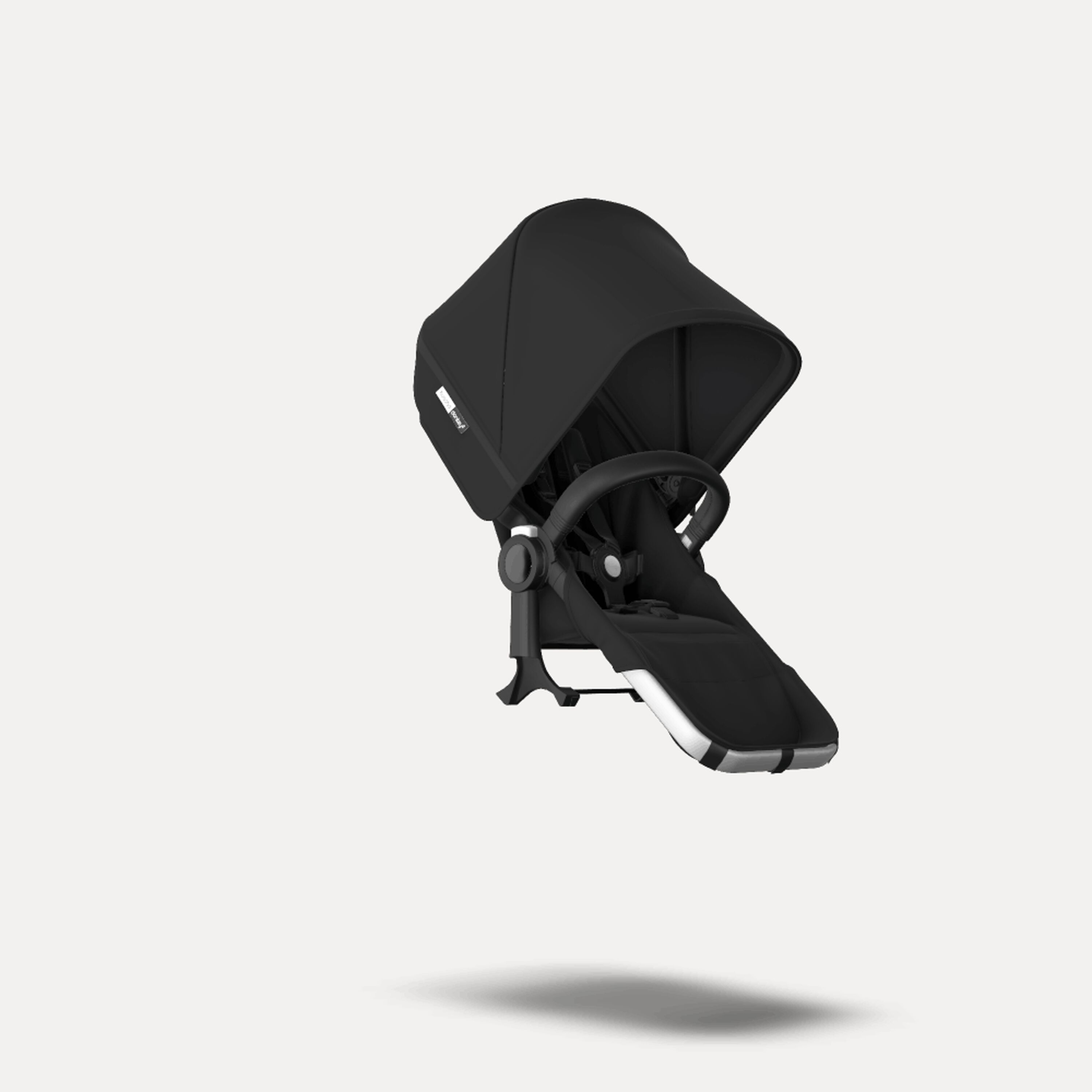 Refurbished Bugaboo Donkey2 duo extension compl ALU/BLACK-BLACK - Main Modal Image Slide 1 of 1