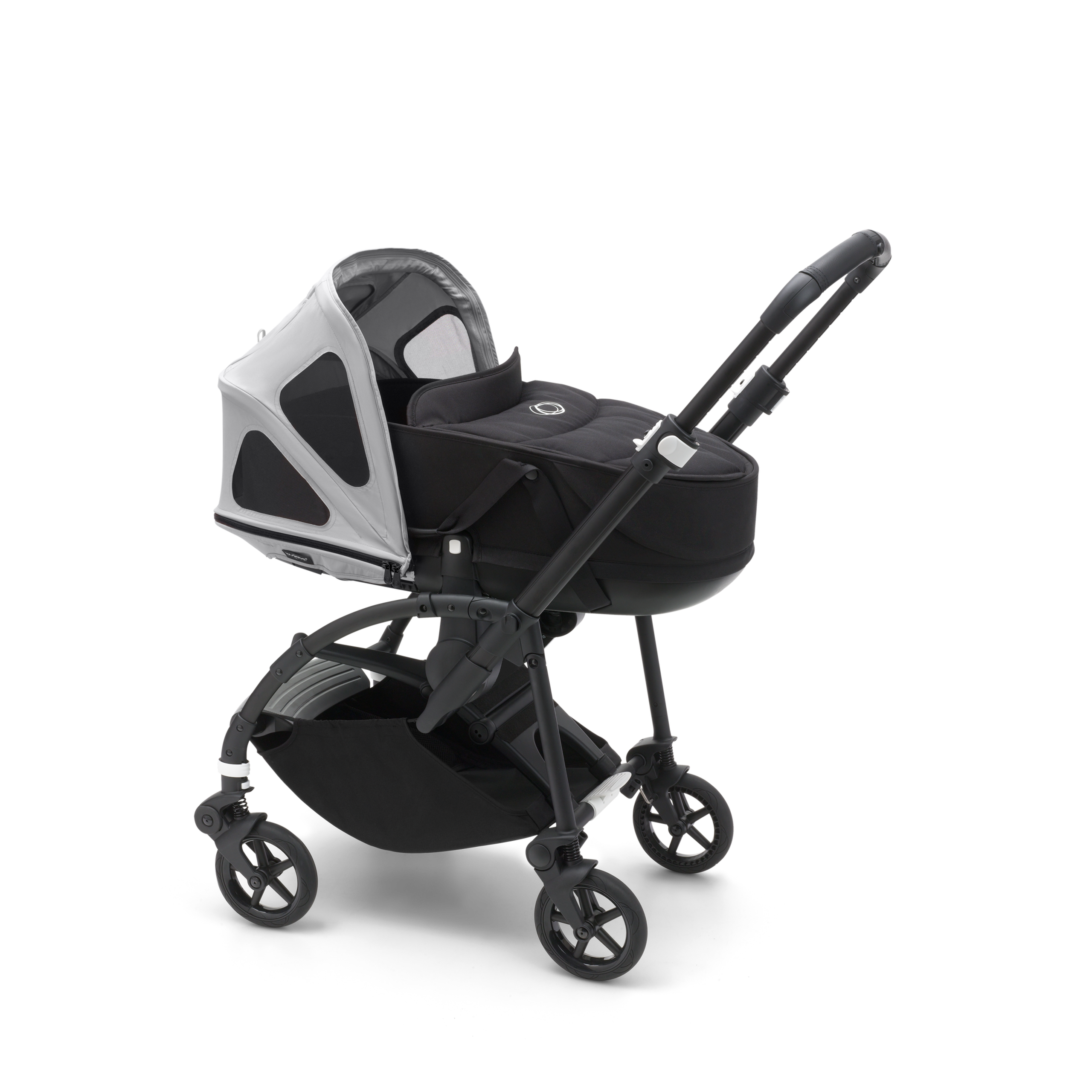 Bugaboo Bee breezy sun canopy MISTY GREY - Thumbnail Slide 2 of 7