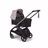 Bugaboo Dragonfly Plus 2-in-1 stroller graphite base, heritage black fabrics, desert taupe sun canopy - Thumbnail Slide 2 of 10