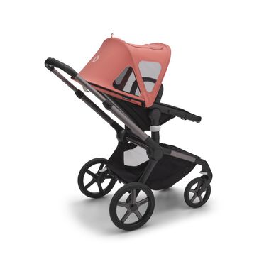 Bugaboo Fox/Cameleon3/Lynx breezy sun canopy v2 SUNRISE RED - view 2