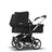 Bugaboo Donkey 3 Twin travel system black sun canopy, black fabrics, aluminium base - Thumbnail Slide 9 of 15