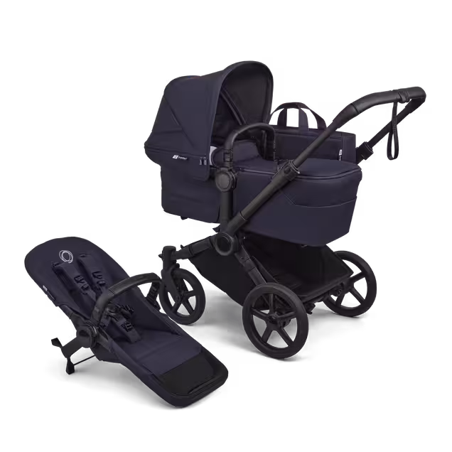 Bugaboo Donkey 6 complete NA BLACK/DEEP INDIGO-DEEP INDIGO - Main Image Slide 2 of 2