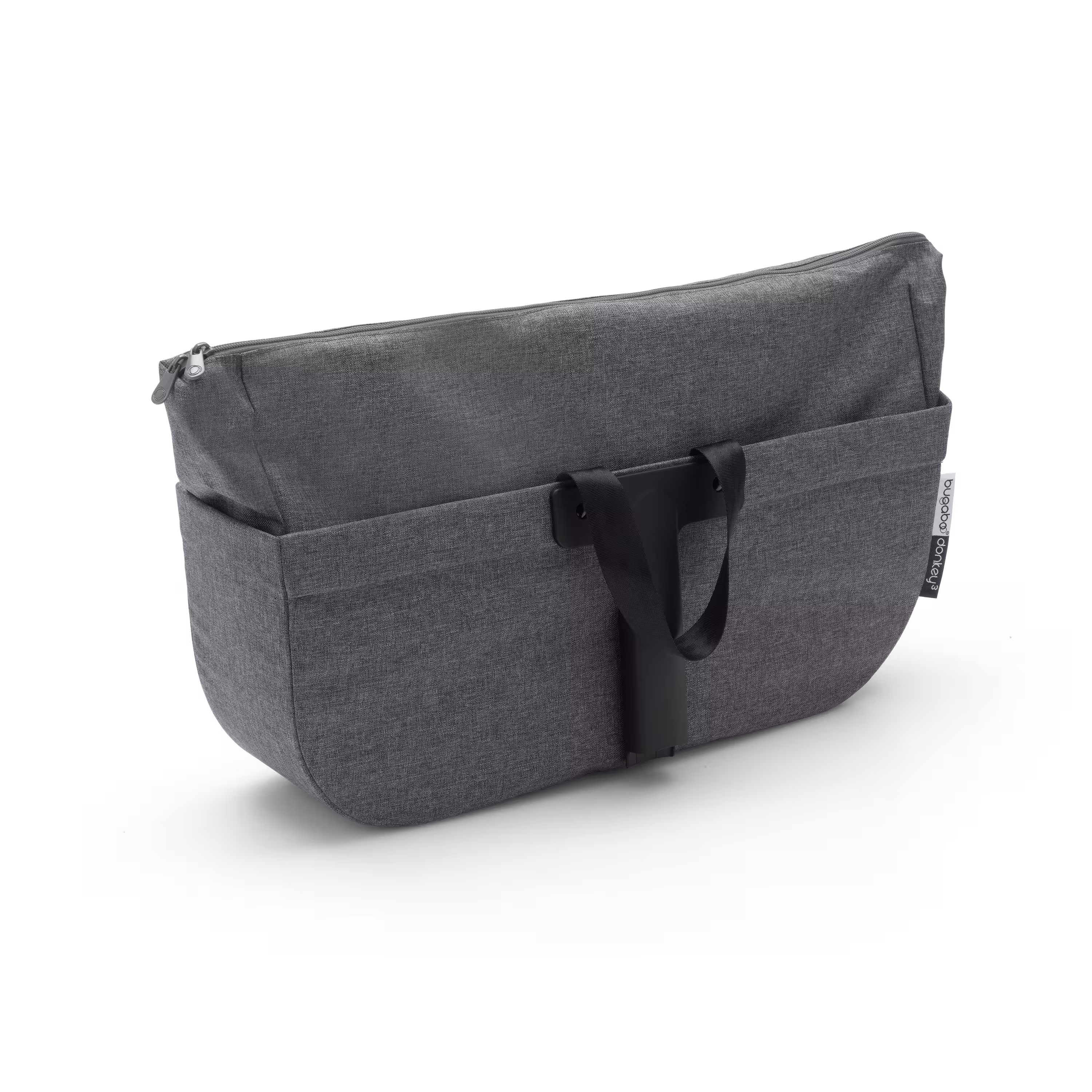Bugaboo Donkey 3 side luggage basket | GREY MELANGE - Main Modal Image Slide 1 of 3