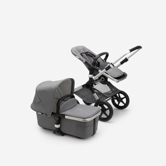 Refurbished Bugaboo Fox2 Classic complete ALU/GREY MELANGE - Main Image Slide 3 of 3