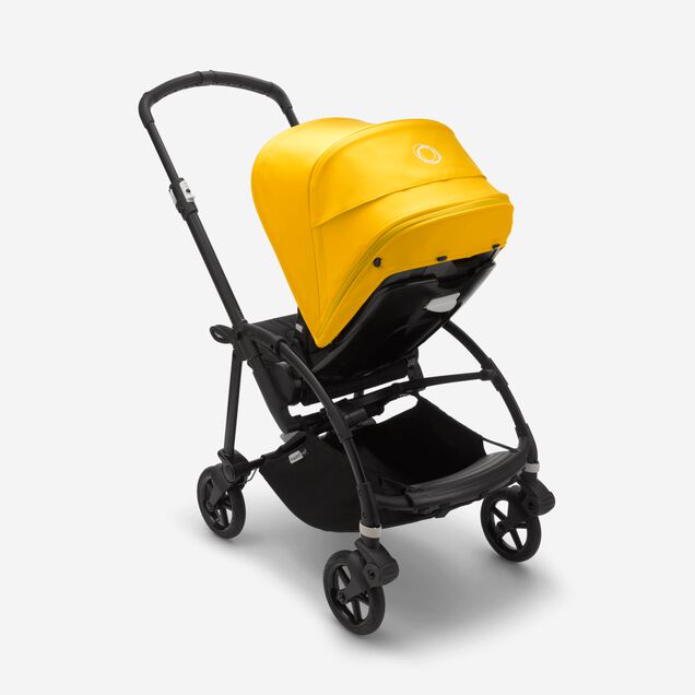 US - B6 bassinet stroller bundle black, black, lemon yellow - Main Image Slide 15 of 15