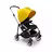 Bugaboo Bee 6 seat stroller lemon yellow sun canopy, black fabrics, aluminium base - Thumbnail Slide 1 of 2