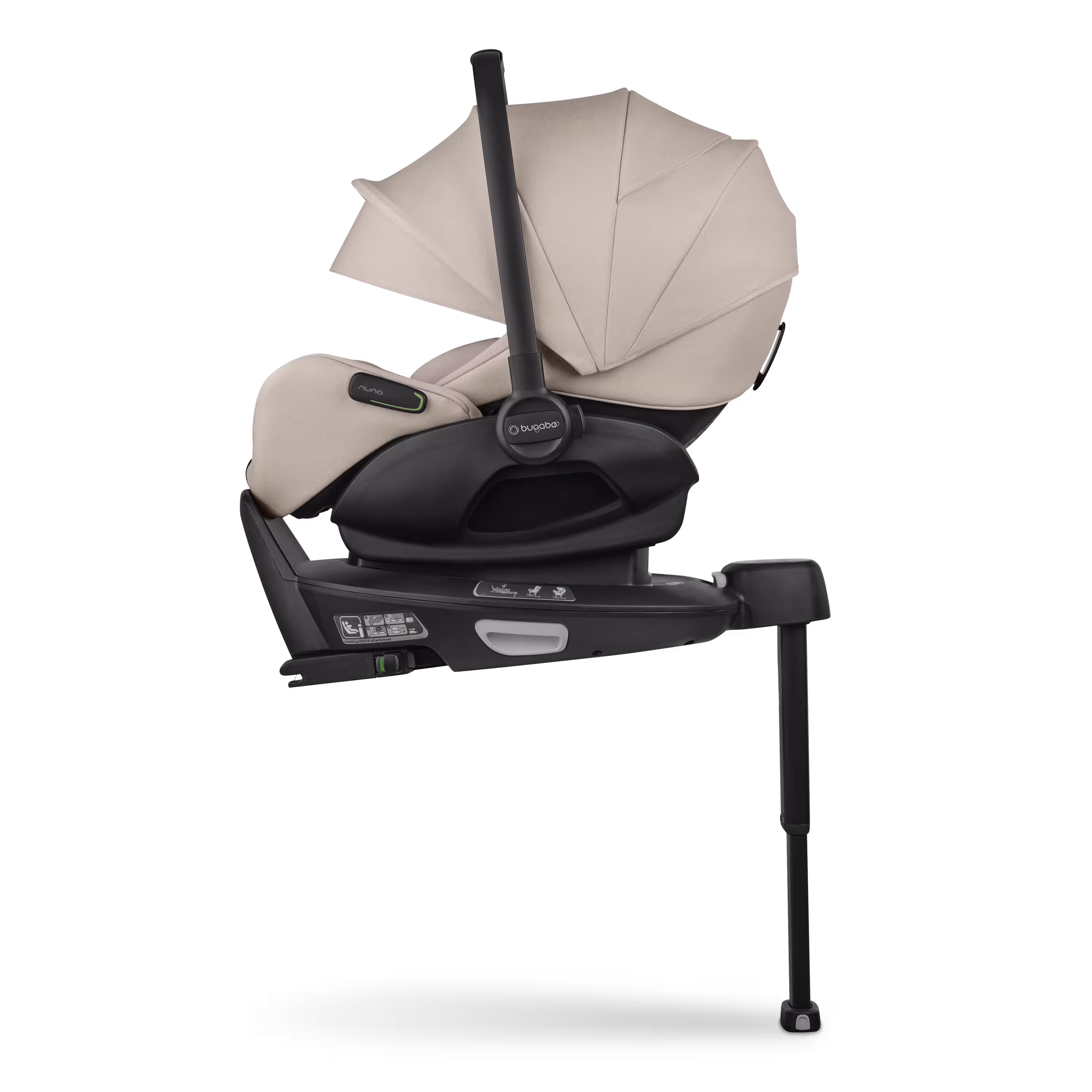 Bugaboo Otter with 360 ISOFIX Base by Nuna Desert taupe melange - Main Modal Image Slide 2 of 6