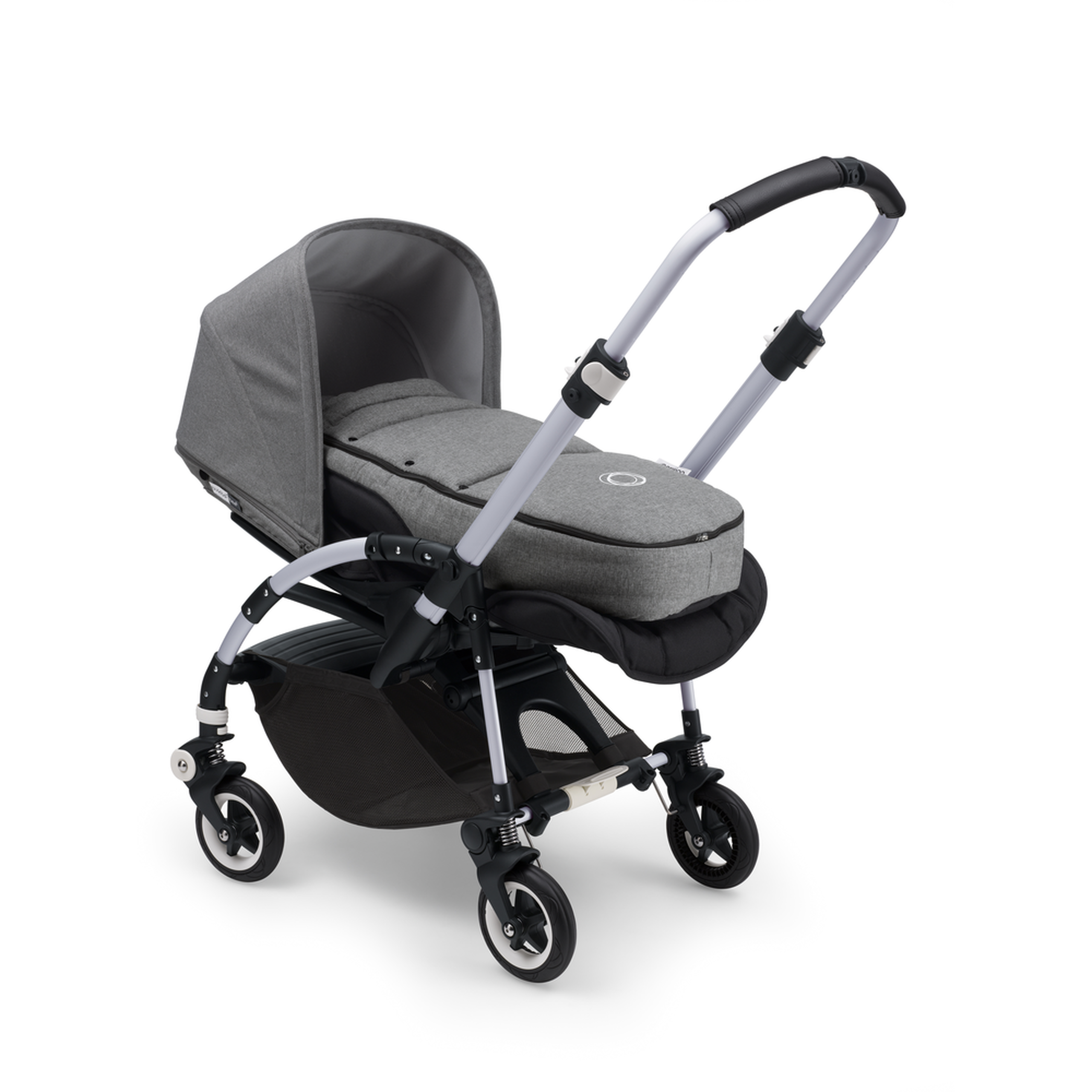 Bugaboo Bee baby cocoon GREY MELANGE - Thumbnail Slide 2 of 5