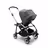 PP Bugaboo Bee 6 seat stroller grey melange sun canopy, grey melange fabrics, aluminium base - Thumbnail Slide 4 of 4