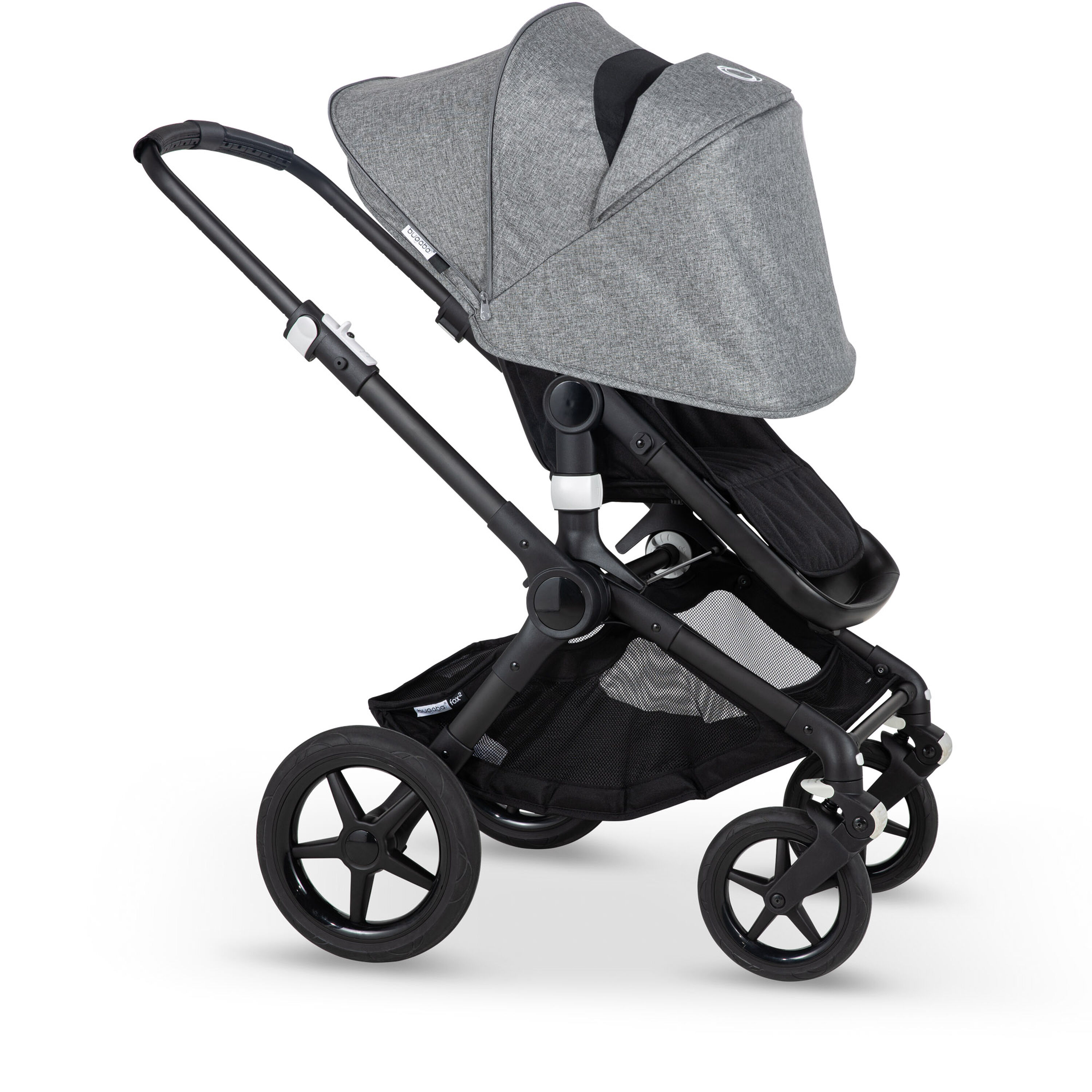 Refurbished Bugaboo Fox 3/Lynx sun canopy GREY MELANGE (NR) - Main Modal Image Slide 6 of 21