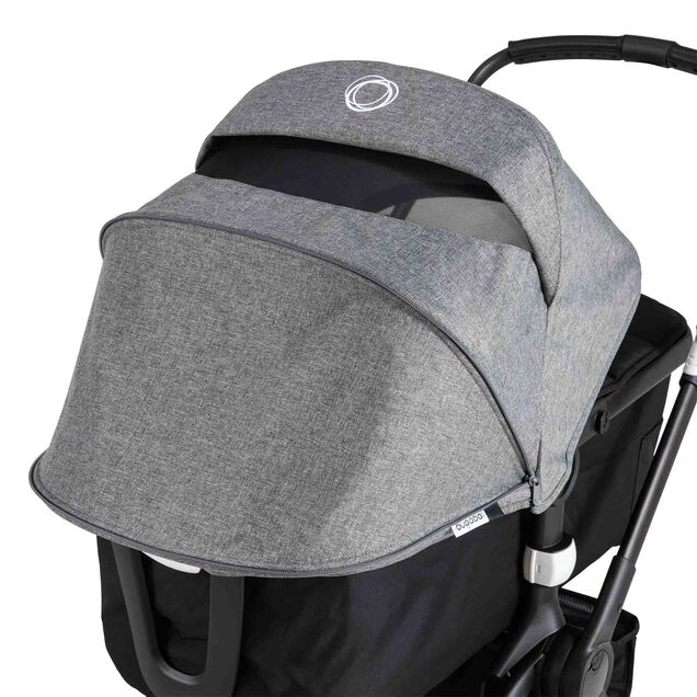 Refurbished Bugaboo Fox 3/Lynx sun canopy GREY MELANGE (NR) - Main Image Slide 14 of 21