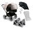 Bugaboo Donkey 5 Duo Warm Weather Bundle - Thumbnail Slide 1 of 5