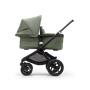 Bugaboo Fox 3 bassinet and seat stroller black base, forest green fabrics, forest green sun canopy - Thumbnail Slide 9 of 9