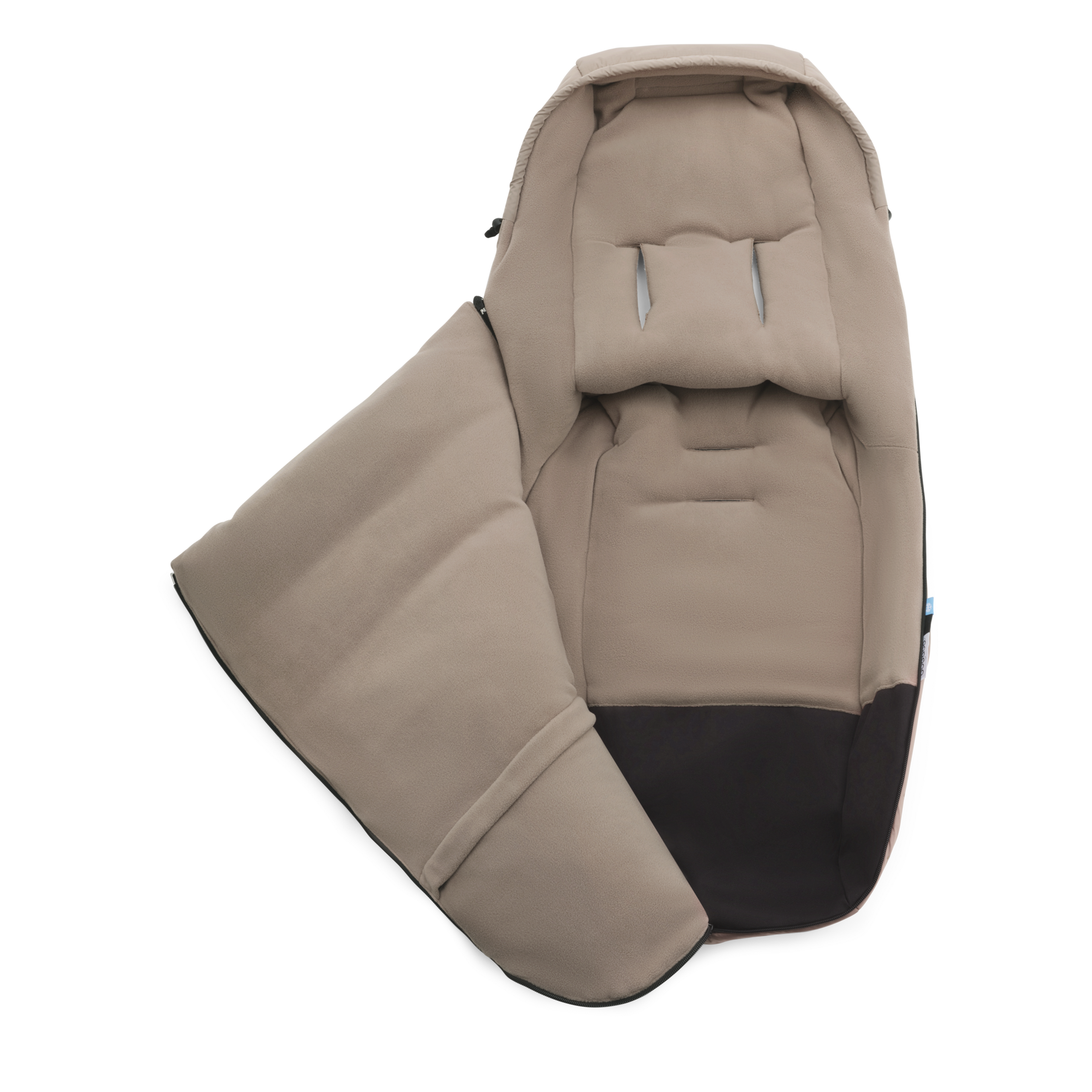 Refurbished Bugaboo performance winter footmuff DUNE TAUPE - Thumbnail Slide 2 of 3
