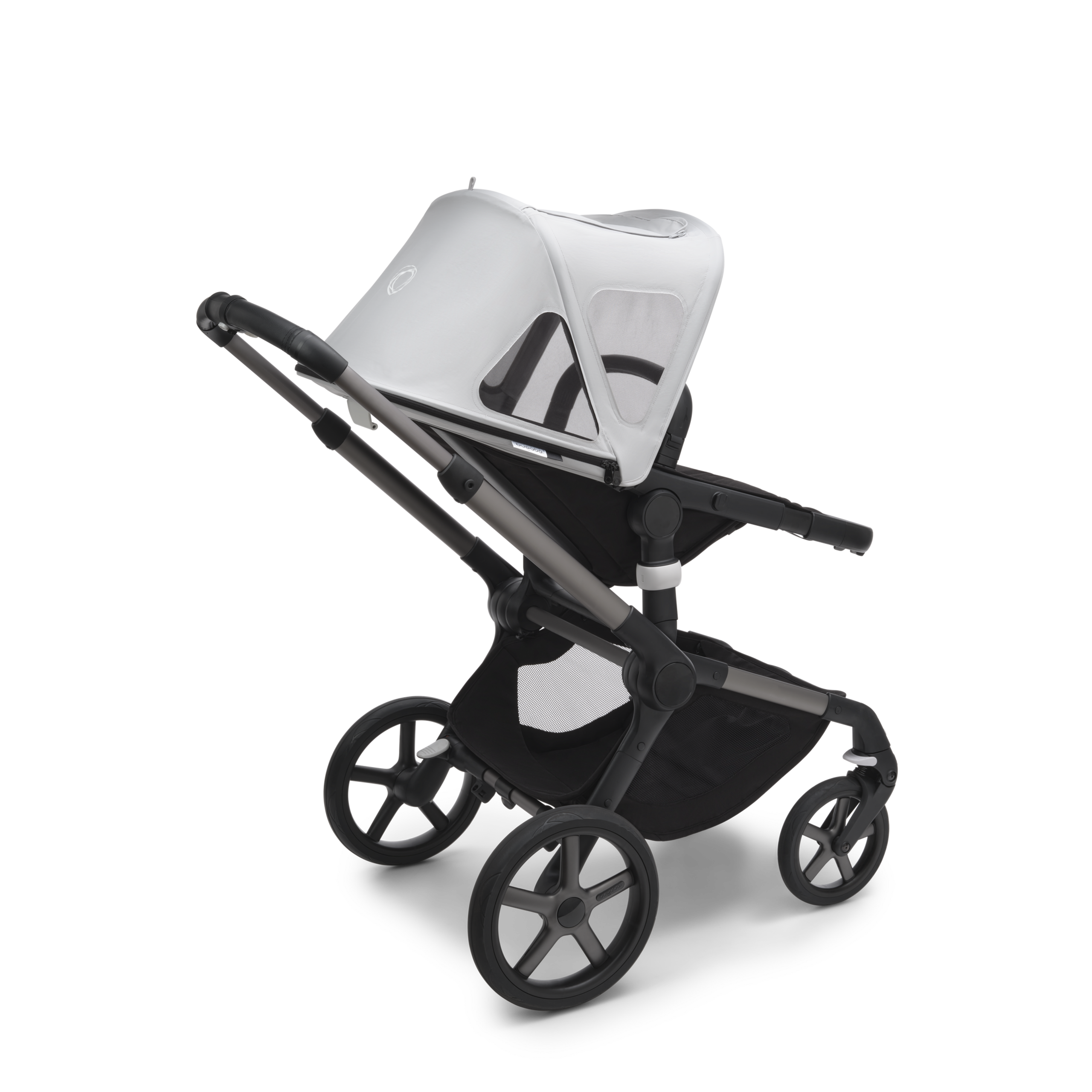 Bugaboo Fox/Cameleon3/Lynx breezy sun canopy v2 MISTY GREY - Thumbnail Slide 2 of 4