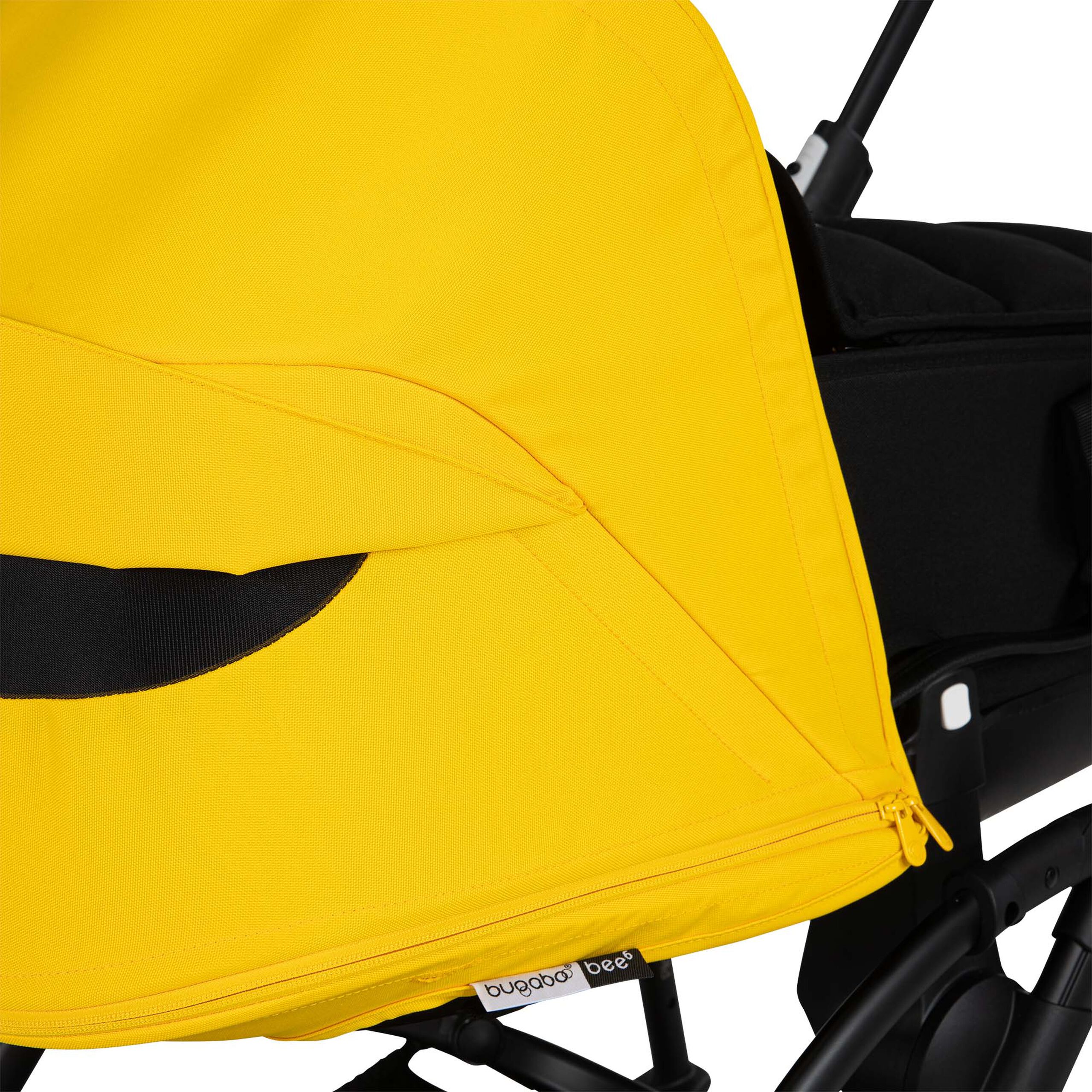 Refurbished Bugaboo Bee6 sun canopy LEMON YELLOW - Thumbnail Slide 21 of 22