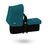 Bugaboo Donkey tailored fabric set PETROL BLUE (ext) - Thumbnail Slide 2 of 8